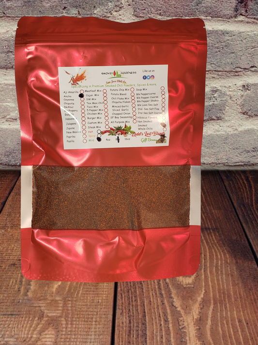 # 1 Chili Powder Hickory Smoked Ancho Chili Powder 4oz